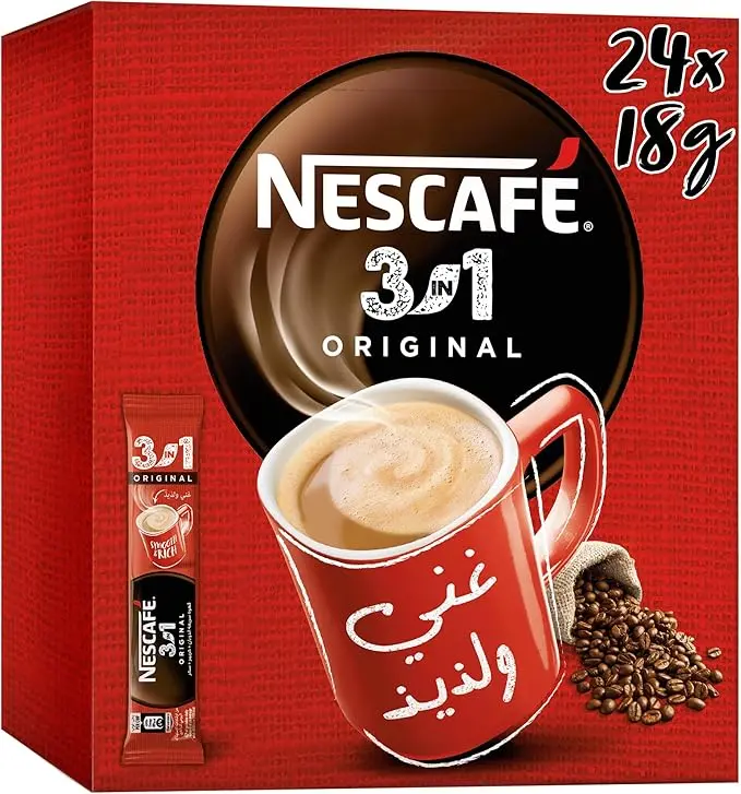 Nescafe 3in1 Original 18g - 24 sachet