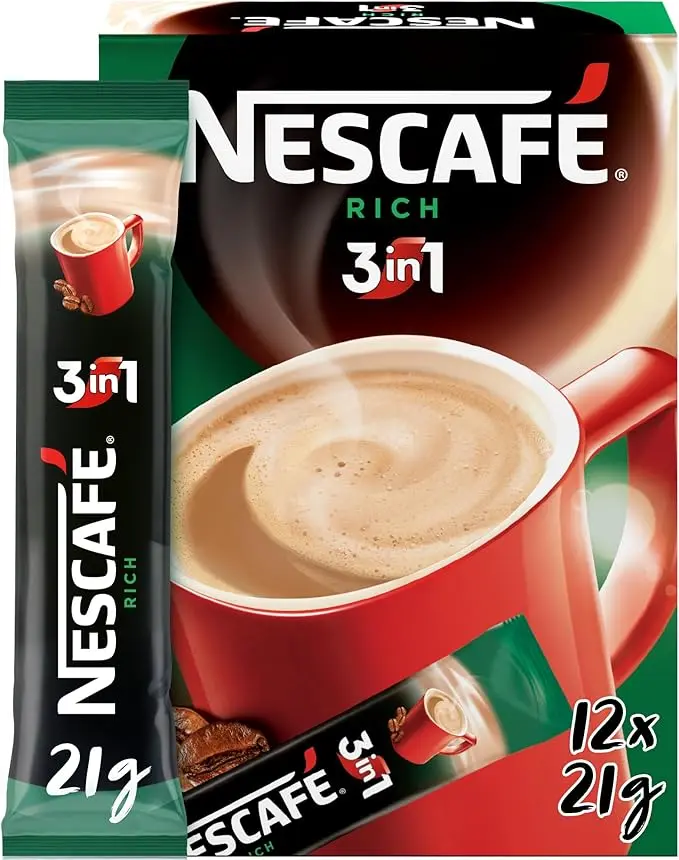 Nescafe 3in1 Rich 21g - 12 sachet