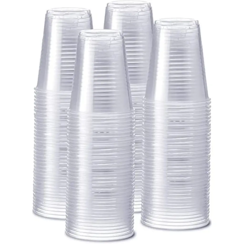 Disposable plastic cup - 50 cups/medium