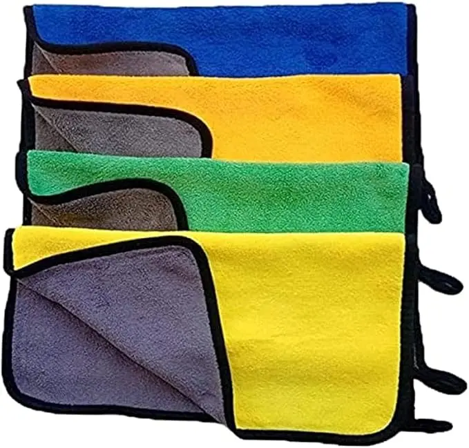 Generic Micro fiber towel - 4 pieces, 30cmx40cm