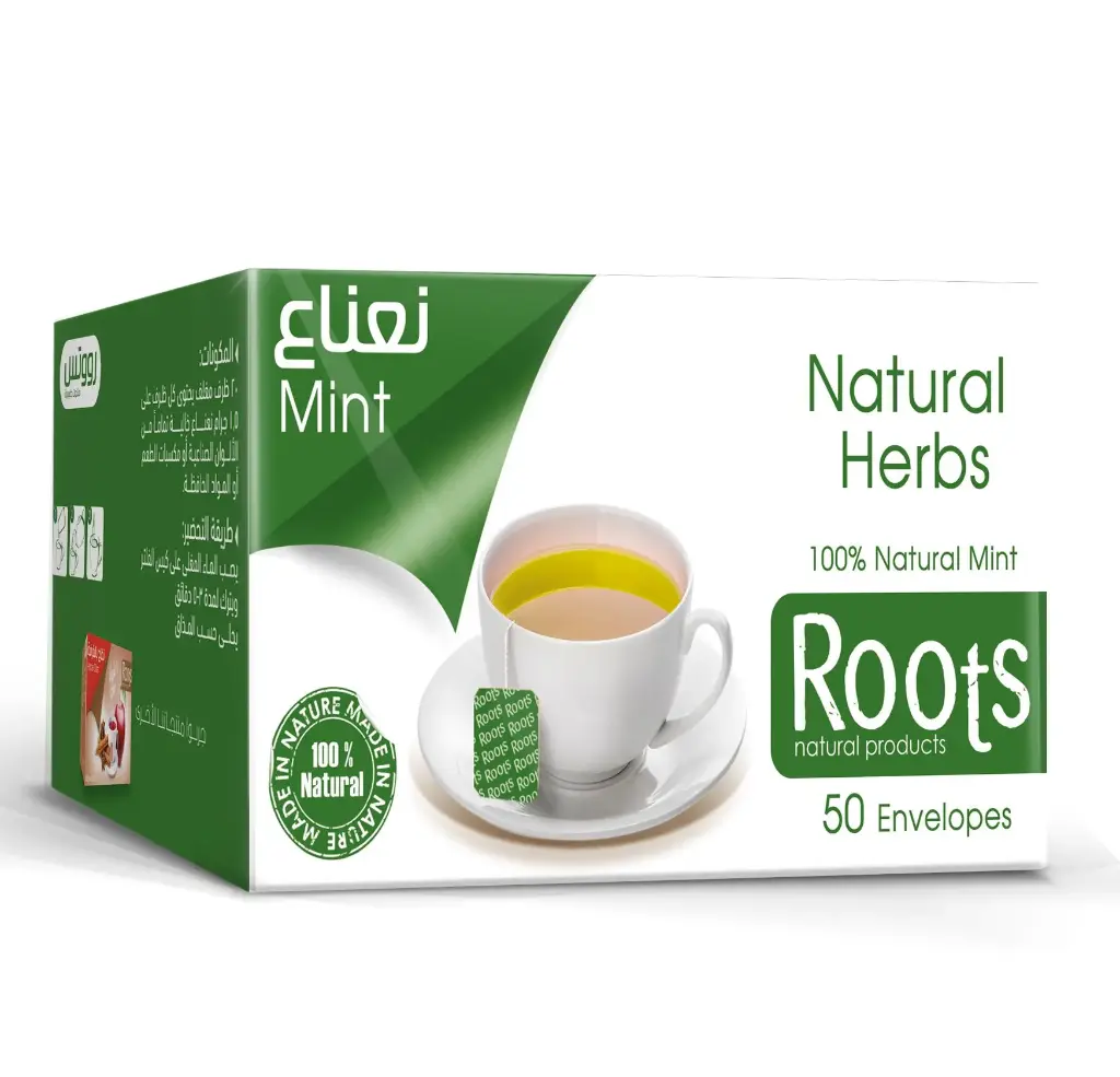 Roots Pepper Mint - 50 bags