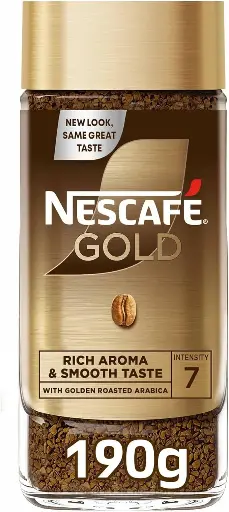 Nescafe Gold Dark Roast Instant Coffee Jar- 190g