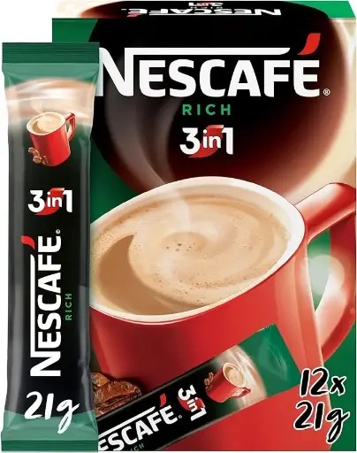 Nescafe 3in1 Rich 21g - 12 sachet