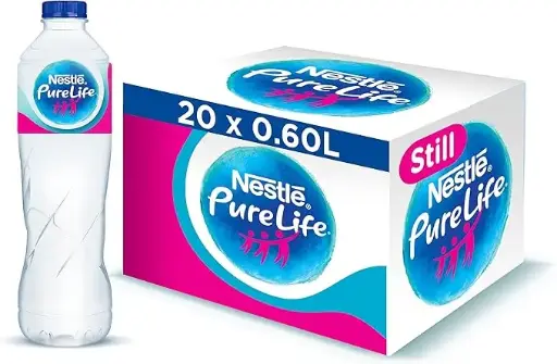 Nestlé Pure Life Water Carton set of 20 bottle X 0.60 L