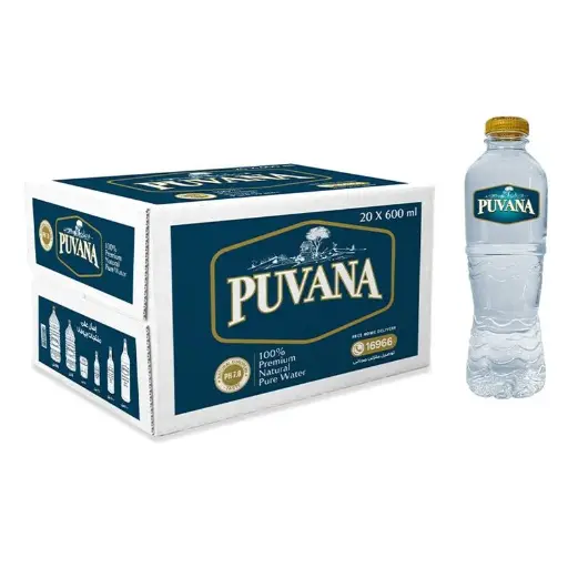 Puvana Natural Water - 600ml x 20 Bottles