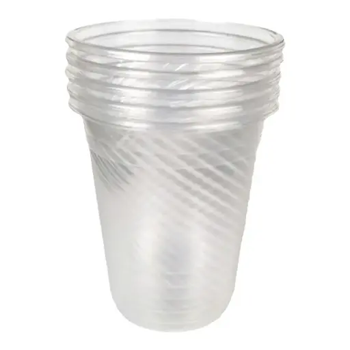 Disposable plastic cup - 100 cups/small