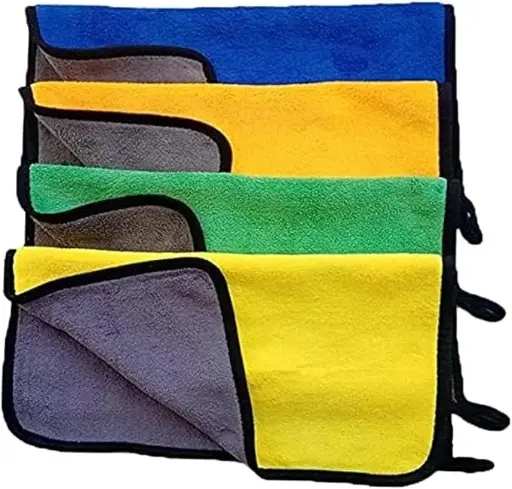 Generic Micro fiber towel - 4 pieces, 30cmx40cm