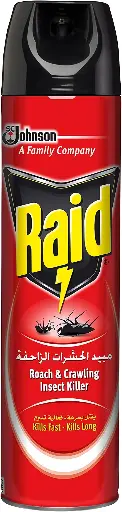 Raid Roach & Crawling Insects Killer- 300 ml